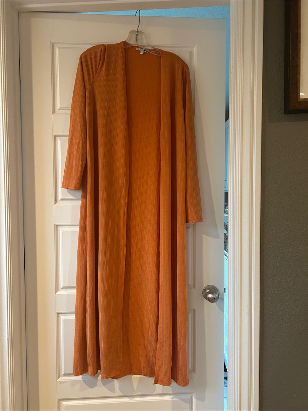 Fashion Nova Floor-Length Cardigan